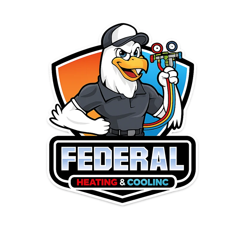 Federal Heating & Cooling eagle mascot